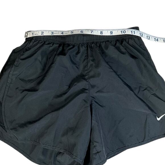 Nike Dri-Fit Youth XL Black Running Shorts Built-In Liner Drawstring Athletic - Picture 7 of 10